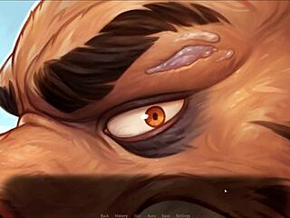 My Pig Princess hentai game ep 30, beach fun turning into threesome