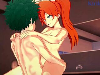 camie utsushimi and itsuka kendo get creampied by izuku midoriya in intense 3d hentai sex