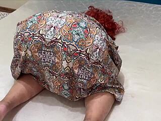 The old housewife says her big ass loves getting fucked