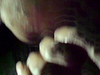 Sloppy Ebony Sucking Big Black Cock