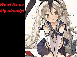 Dual joystick operation in Amatsukaze Shimakaze in Kantai Collection (Kancolle)