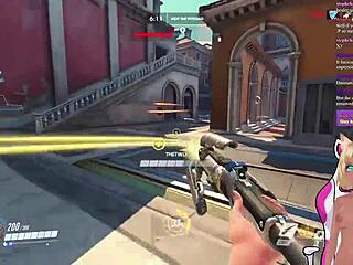 vtuber LEWDNEKO plays OVERWATCH, gets SPANKED by characters in part 2