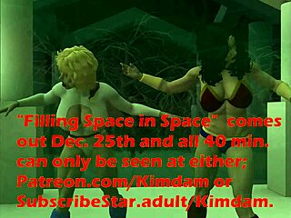 white queen bangs a snow elf in wild cartoon action