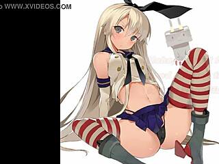 Dual joystick operation in Amatsukaze Shimakaze in Kantai Collection (Kancolle)