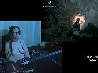 Naked Brunette Bbw with Big Natural Tits and Long Hair