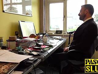 Misha Mayfair dostane výprasku a drsný výšuk