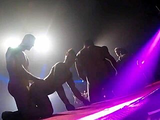 porn stars throw wild orgy at the club tonight