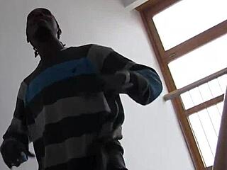 Lara Latex Quenches Hunger For Black Cock