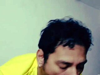 Enjoying the delicious hairy cock of this Argentinian man with oral pleasure.