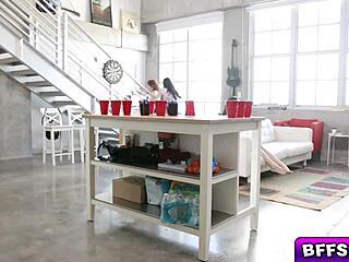 The Gals Give A Triple Treat Deep Throat Blowjob!