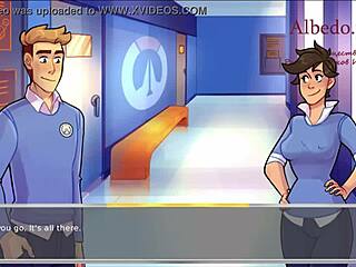 Overwatch academy34 part 2: Mei's hot and steamy game