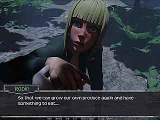 Harem of horny teens in animated porn game