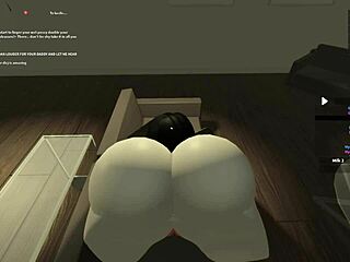 Big ass Roblox porn with a hot blowjob scene