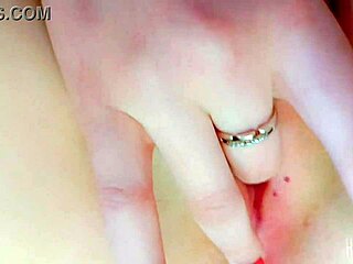 i'm so horny alone, playing with my tight shaved pussy.