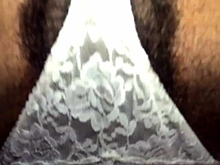 I, uh, love teasing in my hairy lace panties, ya know?