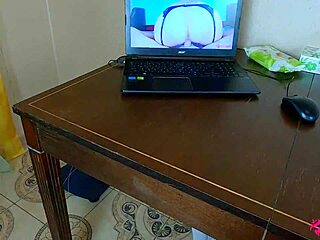 hey, mom’s friend caught me jerking and took my first time with dirty talk
