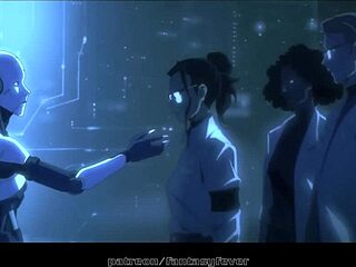 Beautiful animation with an oversexed theme