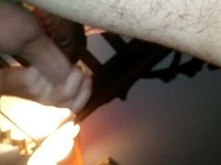 uncle fucks mother in law with creampie in pussy