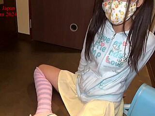 i enjoy this cute short nana in cosplay with anime hentai costume and shaved look