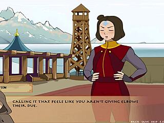 Anime Booty Shines in Four Element Trainer Slav Part