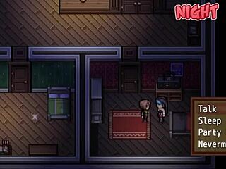 facing a fast zombie in hentai game