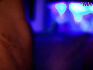 The passionate blonde college girl submitted to daddy's fetish by deepthroating his big cock eagerly.