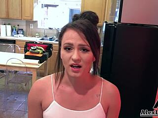 Big Assed Brunette Alex More Riding French Lord Alex Legends Long Hard Cock!