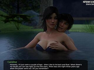 Does this teen stepsister get her pussy creampied in milfy city?