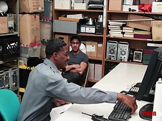 Interracial Felon Exploitation with Sucking and Blowjob in Outdoor Hidden Cam