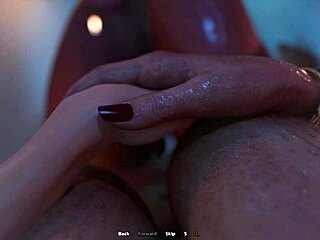 목욕하면서 호른 스텝맘의 보지 만져 - 3D 헨타이