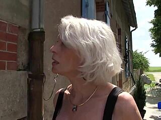 cougar watches her guy fuck the maid voyeur style