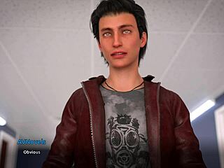 In this cartoon, you become a rock star with big tits and ass