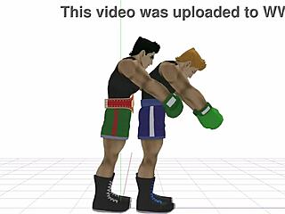 Little Macs Gay Bareback Sex Game Scene