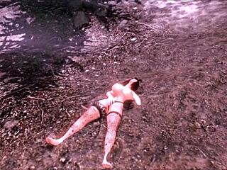 in the erotic scriptures, triss and the succubus engage in lesbian fantasy with ripped clothes