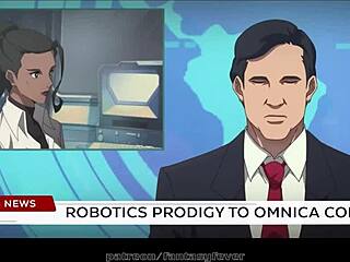 Beautiful animation with an oversexed theme