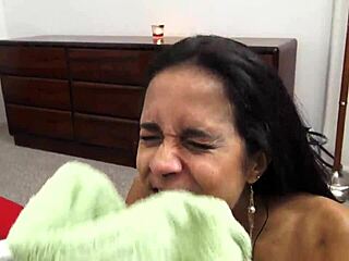 Abby Lee Brazil Gives Messy Facial After Pov Blowjob