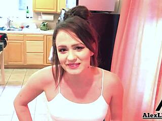 Big Assed Brunette Alex More Riding French Lord Alex Legends Long Hard Cock!