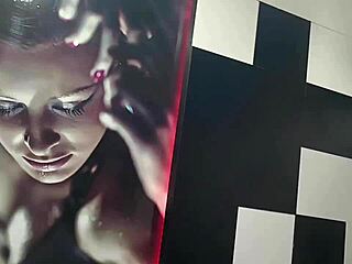 Look what's on the net: soap opera slut on all fours taking cock