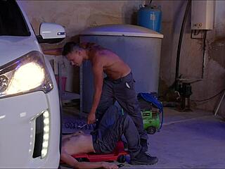 Λιγνός Γκέι Χωρίς Γόμα Σκληρό Γαμήσι