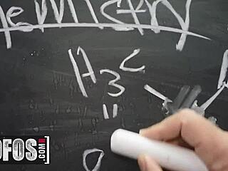 Mofos: Horny Students Emma Bugg And Victor Ray In Steamy Classroom Session