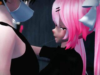 Cute Vampire Sucks You Dry In Hentai