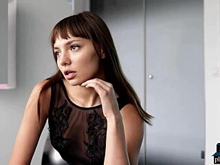 amazing teen ana, why rip those clothes in solo striptease for playboy?