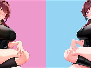 Squid Game: Joi's second skin Masturbation test in Spanish