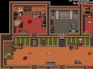 Busty model jumps on cock in zombie retreat 2