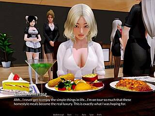 Visual novel game walkthrough for Harem Hotel