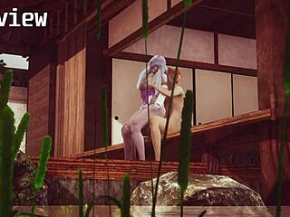 young kaguya in wild naruto 3d hentai