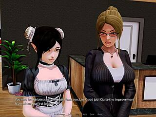 Visual novel game walkthrough for Harem Hotel