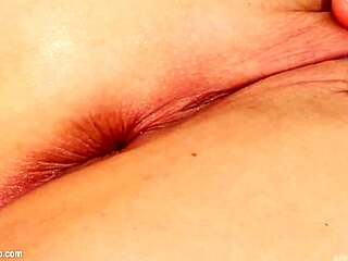 jo gets her pussy wet by masturbating with fingers and dildo at give me pink