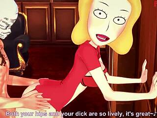 Beth Smith Fucks Hard in Rick and Morty Fantasy