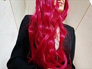 gorgeous italian secretary deals with colitis in roleplay